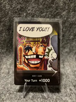 DP02 One Piece TCG Trafalgar Law and Corazon (I Love You!!) card - Image 1