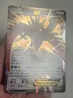 LP Ho-Oh EX Holo XY - BREAKpoint AUTHENTIC Pokemon Card - Image 2