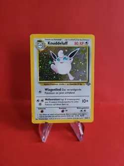Pokemon Karte/card - Knuddeluff Wigglytuff 16/64 - Jungle Holo - Vg-Exc - Image 1