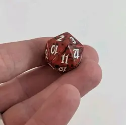 Coldsnap Red Spindown Dice Die D20 - MTG Magic: The Gathering - Image 5