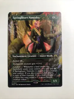 Springheart Nantuko - (Borderless) Modern Horizons 3 (Pack Fresh) MTG TCG - Image 1
