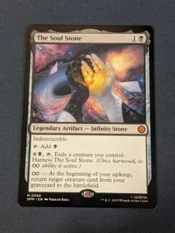 The Soul Stone Magic The Gathering Marvel's Spider-Man Regular NM - Image 1