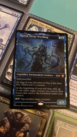 Thassa, Deep-Dwelling (Showcase) Theros Beyond Death Foil - Image 1