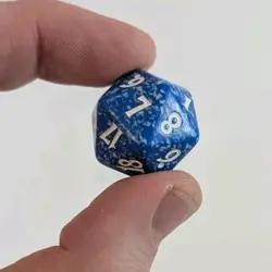 Magic: the Gathering MTG Planar Chaos Blue Spindown Life Counter D20 Dice - Image 5