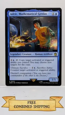 Adric, Mathematical Genius Universes Beyond: Doctor Who Regular - Image 1