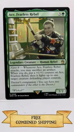 Ace, Fearless Rebel Universes Beyond: Doctor Who Regular - Image 1