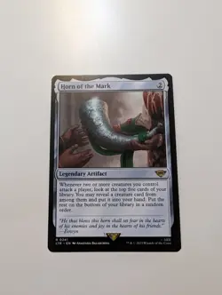 MTG - Horn of the Mark - Lord of The Rings NM/M Condition - Image 1