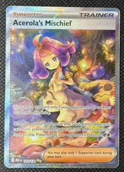 Pokemon Acerola's Mischief 183/190 Mega Evolution Special Illustration Rare - Image 1