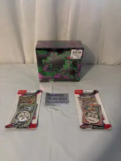 Pokemon TCG Scarlet Violet Shrouded Fable ETB Factory Sealed + blisters - Image 1