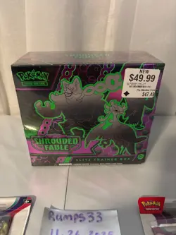 Pokemon TCG Scarlet Violet Shrouded Fable ETB Factory Sealed + blisters - Image 2