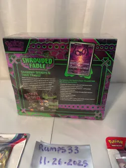 Pokemon TCG Scarlet Violet Shrouded Fable ETB Factory Sealed + blisters - Image 4