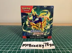 Pokemon TCG Crown Zenith Booster Bundle - 6 Pack 820650858963 - Image 1