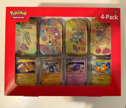 SEALED Pokemon TCG Scarlet & Violet 151 Mini Tin 4-Pack Sam's Club - Lot of 2 - Image 2
