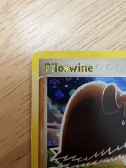 Pokemon Piloswine 13/109 ex Team Rocket Returns Reverse Holo Stamp LP - Image 2