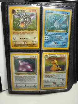 Pokemon Fossil 100% Complete Master Set 62/62 WOTC Vintage 1999 Holo Rare - Image 1