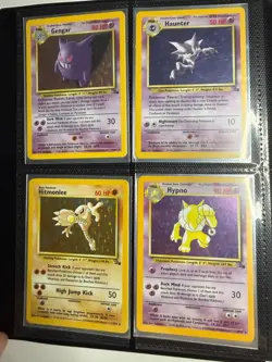 Pokemon Fossil 100% Complete Master Set 62/62 WOTC Vintage 1999 Holo Rare - Image 2