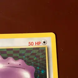 Pokemon Ditto 3/62 Fossil 1st Edition Holo 1999-2000 WOTC - Image 5