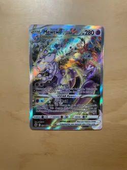Mewtwo VSTAR GG44/GG70 Pokemon Crown Zenith: Galarian Gallery Holo - Image 1