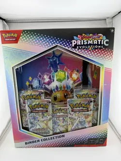Pokemon TCG: Scarlet & Violet Prismatic Evolutions - Binder Collection (Sealed) - Image 1