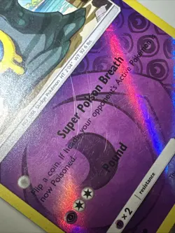 Pokemon TCG Alolan Grimer Sun & Moon 57/149 Reverse Holo Common Not Mint - Image 3