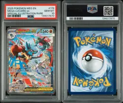 PSA 10 Mega Lucario ex 179/132 SIR ME1 Pokemon TCG Mega Evolution - Image 3