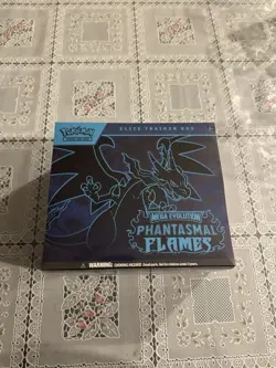Pokemon TCG Mega Evolutions Phantasmal Flames Elite Trainer Box Factory Sealed - Image 1