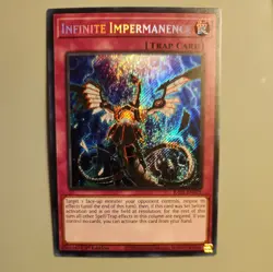 Yugioh Infinite Impermanence - RA01-EN075 - Secret Rare 1st Ed - Image 1