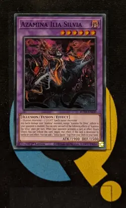 ROTA-EN030 Azamina Ilia Silvia Super Rare 1st Edition YuGiOh - Image 1