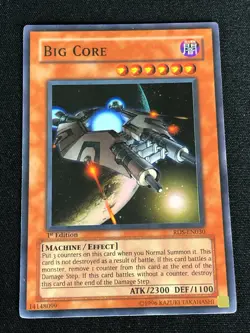 YUGIOH BIG CORE RDS-EN030 1ST SUPER (LP) - Image 1