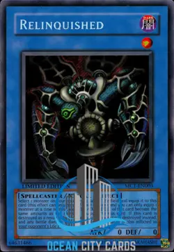 Yugioh Relinquished MC1-EN003 Secret Rare NM - Image 5