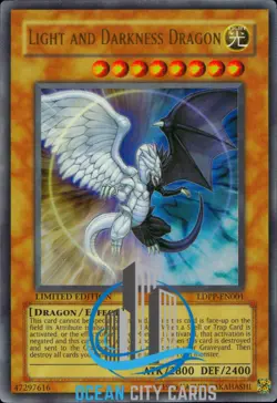 Yugioh Light and Darkness Dragon Ultra Rare - LDPP-EN001 - Image 3