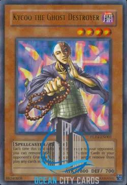 Yugioh Kycoo The Ghost Destroyer HL04-EN005 Parallel Rare Mint Hobby League - Image 1