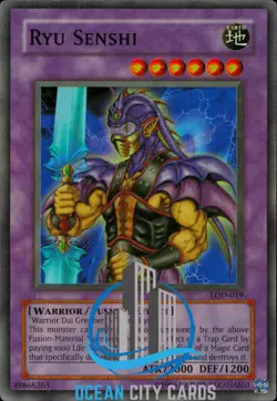 Yugioh Ryu Senshi LOD-019 Super Rare - Image 1