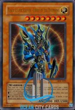 Yugioh IOC-025 Black Luster Soldier - Envoy Of The Beginning Ultra Rare - Image 3