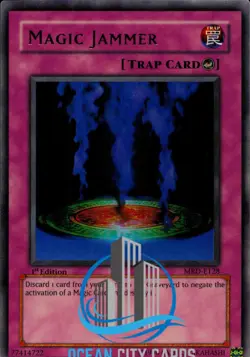Yugioh Magic Jammer MRD-E128 Ultra Rare 1st Edition - Image 3