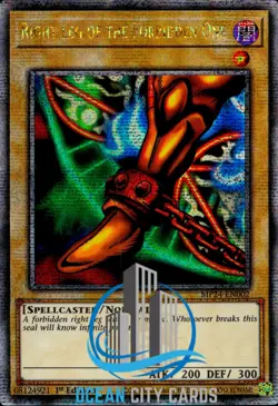 Yugioh Right Leg Of The Forbidden One MP24-EN002 Quarter Century Secret Rare - Image 1