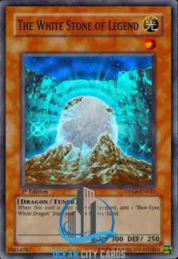 Yugioh The White Stone of Legend DPKB-EN022 1st Edition - Image 1