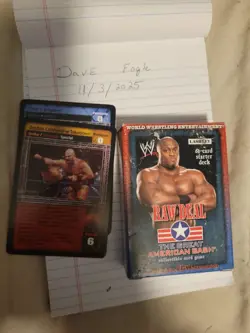 WWE Raw Deal CCG : Bobby Lashley card lot - Image 1