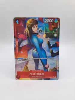 Nico Robin OP05-010 UC Parallel Alt Art PRB-01 English One Piece Card Game - Image 1