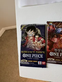 Bandai One Piece Trading Cards - 5 PACKS (12 Cards) - Sealed - Image 2