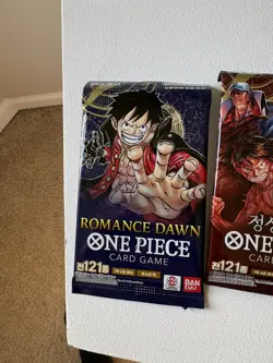 Bandai One Piece Trading Cards - 5 PACKS (12 Cards) - Sealed - Image 5