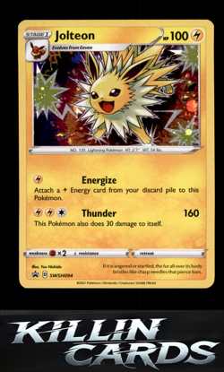 Jolteon - SWSH094 SWSH094 Pokemon Promo SWSH: Sword & Shield Promo Cards Card NM - Image 1