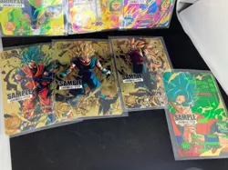 Novelty Super Dragon Ball Heroes Um5 7 Sample Cards Set - Image 3
