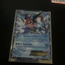 Pokemon Jumbo Cards Ash-Greninja EX XY133 Holo NM - Image 1