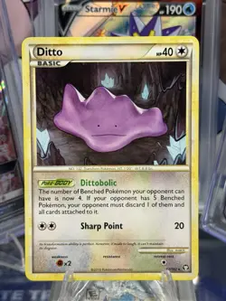 Ditto 17/102 HS Triumphant Pokemon Card LP - Image 1