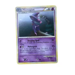 Mismagius 19/90 Rising Rivals Pokemon Card 80 HP Stage 2 MP/LP - Image 1