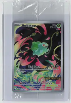 SEALED Bulbasaur - (Mega Evolution Stamped) Illustration Rare Miscellaneous Card - Image 1