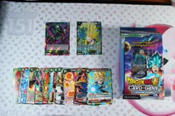 Dragon Ball Super CCG The Awakening Starter Deck With 14 Cards lot - Image 1