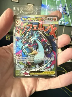 Pokemon Card - Mega Charizard X ex - Promo (MEP023) Phantasmal Flames UPC NM - Image 1