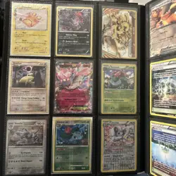 Pokemon Card Binder Collection 170 Cards - Image 1